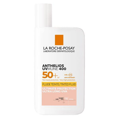 Superdrug La Roche-Posay Anthelios UVmune Invisible SPF50+ Tinted Suncream 50ml - Kjøp online hos McGrocer