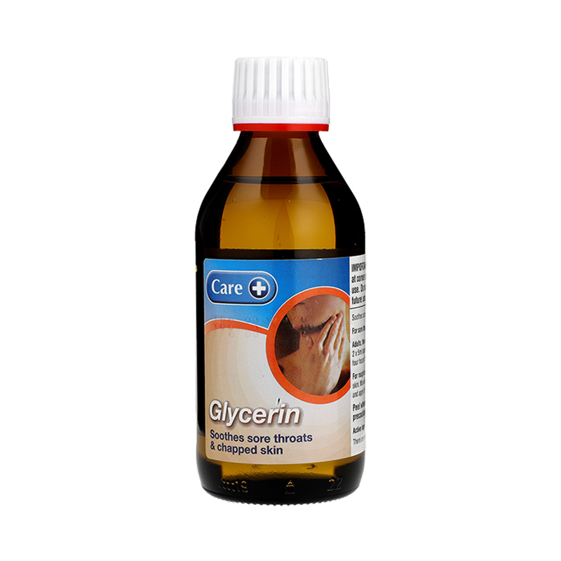Glycerin 200ml for Sore Throat and Skin Soothing