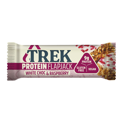 White Chocolate & Raspberry Plant-Based Protein Flapjack 50g