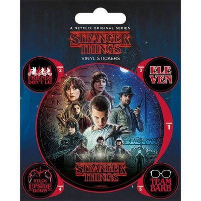 Superdrug Stranger Things Offizielles Aufkleber-Set (5er-Pack) - Jetzt bei McGrocer kaufen