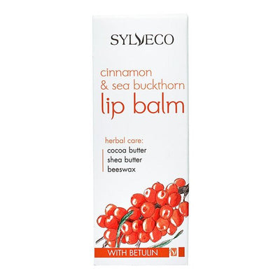Superdrug Sylveco Cinnamon & Sea Buckthorn Lip Balm 4,6g- Buy online at McGrocer