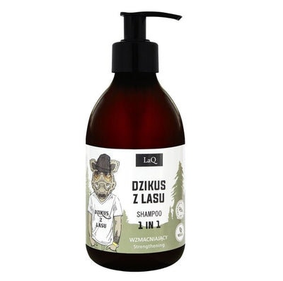 Superdrug LaQ Styrkende Villhårsjampo for Menn - BOAR 300ml - Kjøp online hos McGrocer