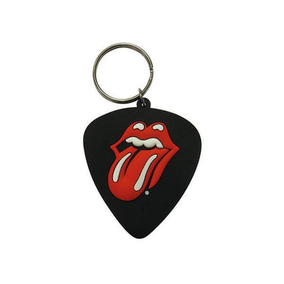 Superdrug The Rolling Stones Plectrum Rubber Keyring- Buy online at McGrocer