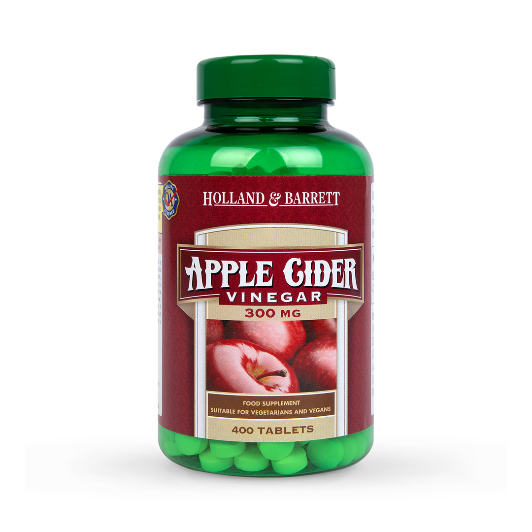 Holland Barrett Apple Cider Vinegar 400 Tablets 300mg