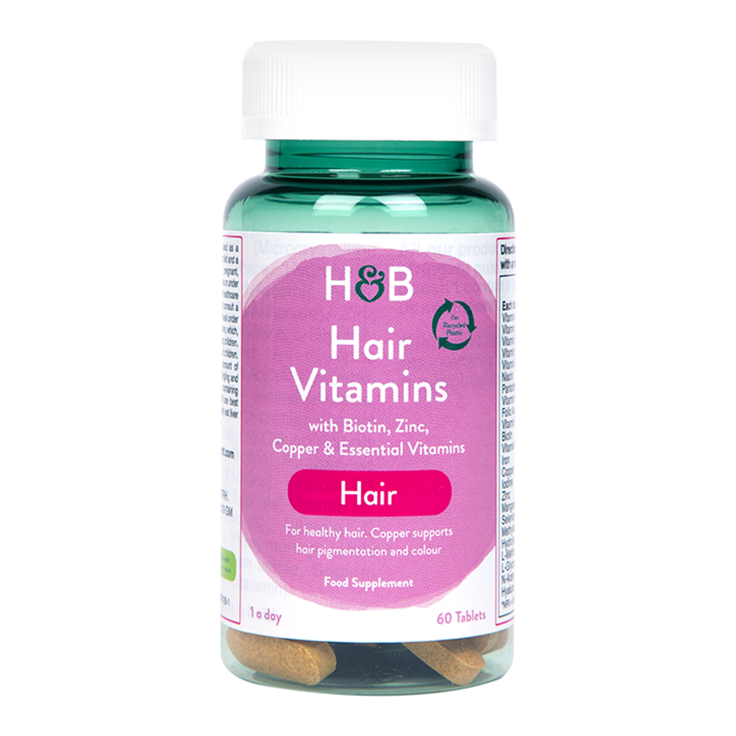 Holland & Barrett Hair Vitamins 60 Tablets
