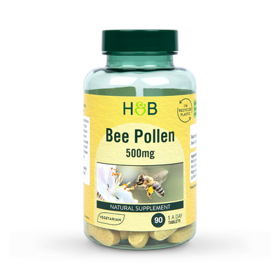 Pollen d'abeille Holland Barrett 500 mg, 90 comprimés