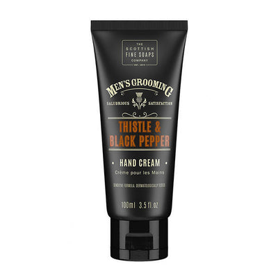 Superdrug Scottish Fine Soaps Thistle & Black Pepper Hand Cream 100 ml- Buy online at McGrocer