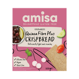 Amisa Organic Gluten Free Quinoa Fibre Crispbread 100g
