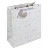 Eurowrap Hearts Gift Bag (Pack of 6)