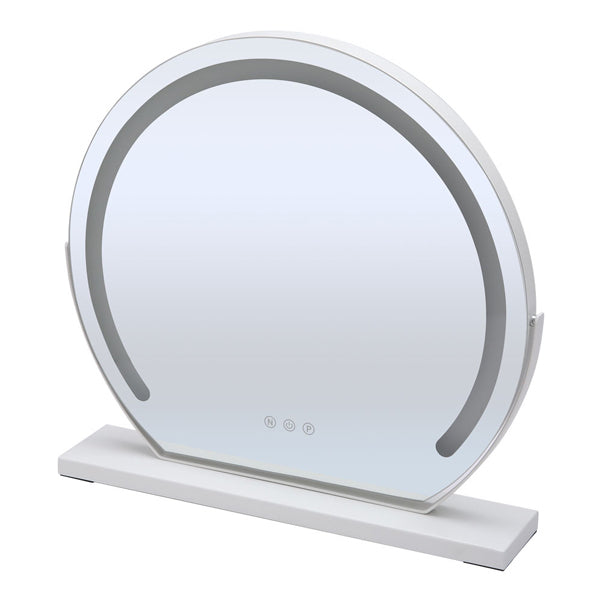 Livingandhome Round Hollywood Vanity LED Makeup Mirror