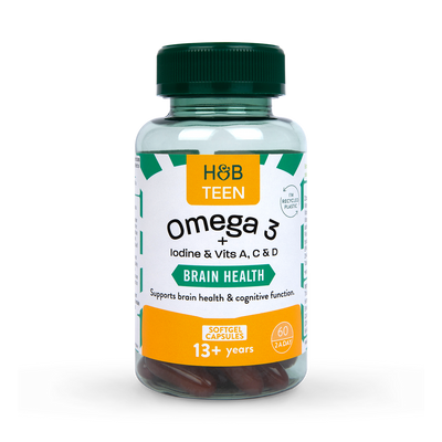 Holland & Barrett Holland Barrett Teen Brain Health With Omega 60 Softgel Capsule- Buy online at McGrocer