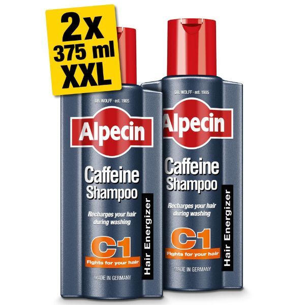 Alpecin Caffeine Shampoo XXL 2x 375ml