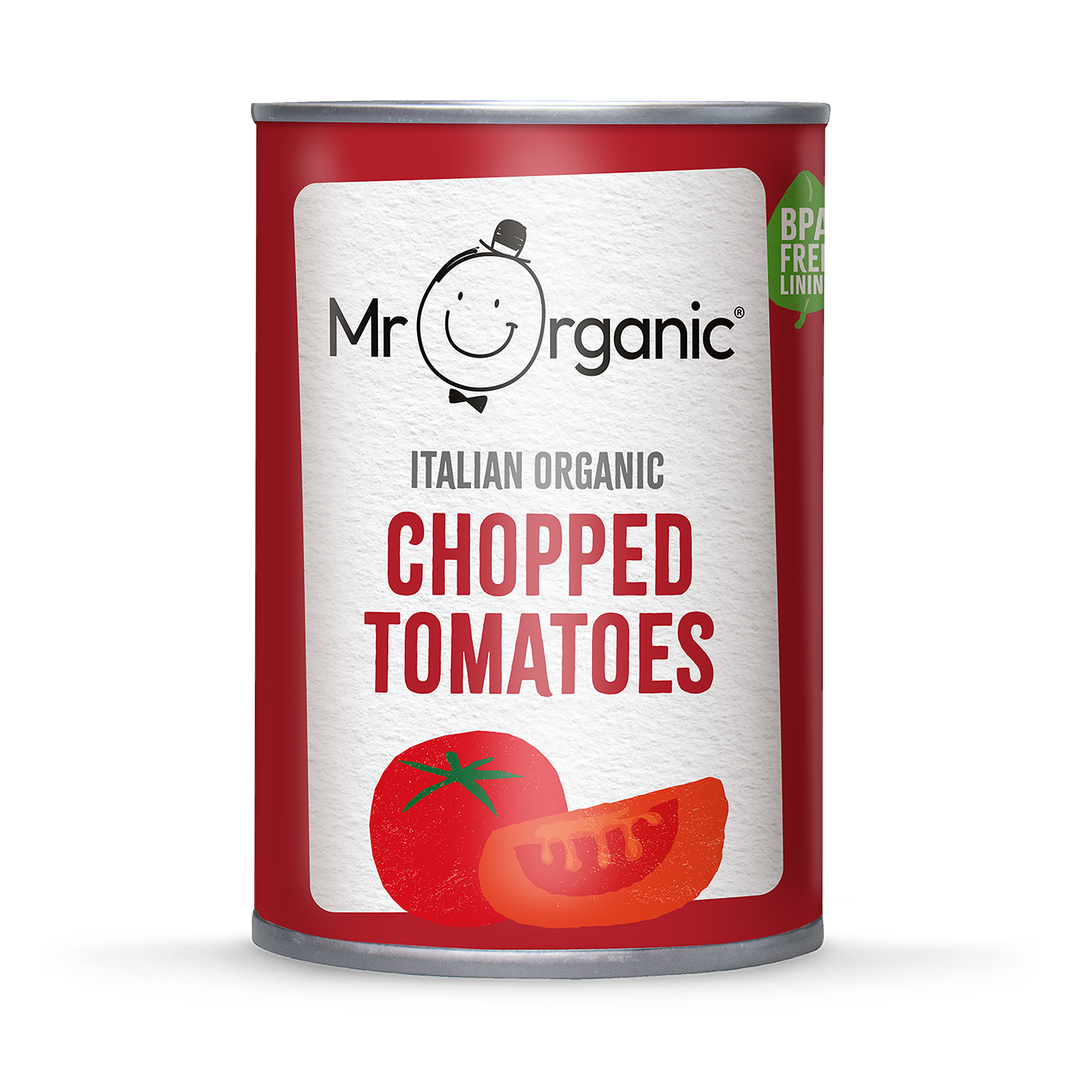 Mr Organic Italian Organic Chopped Tomatoes 400g