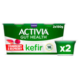 Activia Strawberry  Raspberry Kefir 2 x 150g