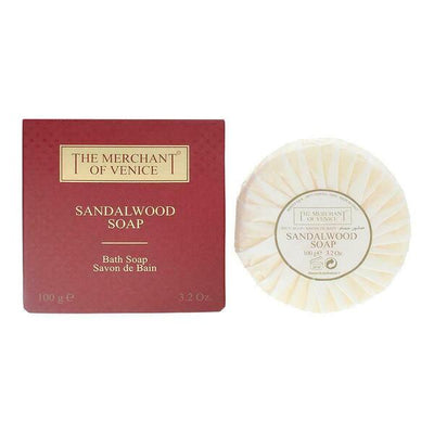 Superdrug The Merchant of Venice Sandalwood Badesåpe 100g- Kjøp online hos McGrocer