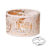 Aroma Candle Carousel Fan Shade 13cm - Deer Family