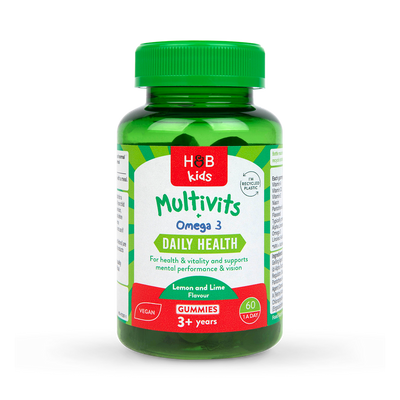 Holland Barrett Daglig Barns multivitaminer Omega 60 Gummies