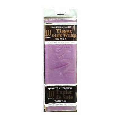 Papier de soie Unique Party pour emballage cadeau (Lot de 10)