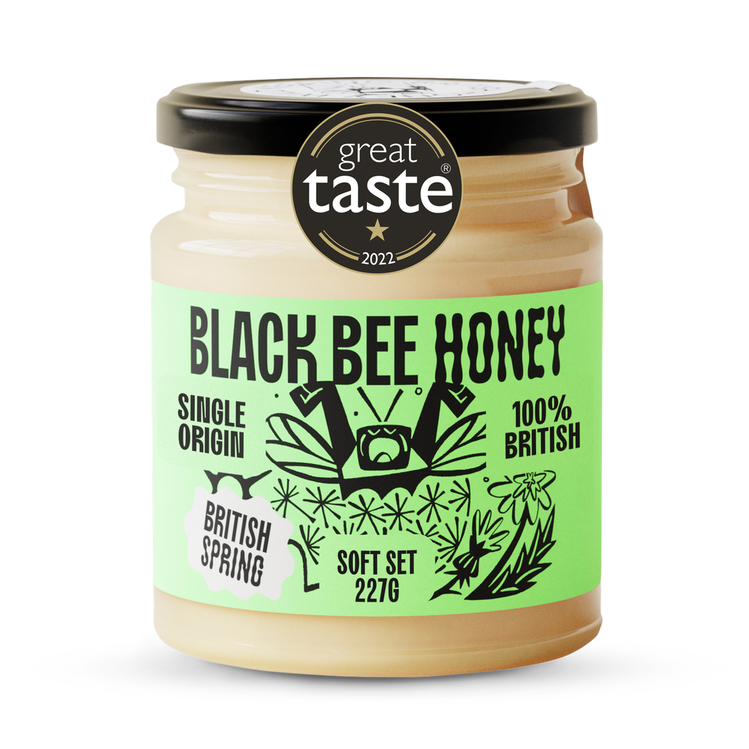 Black Bee Britischer Frühlingshonig 227g