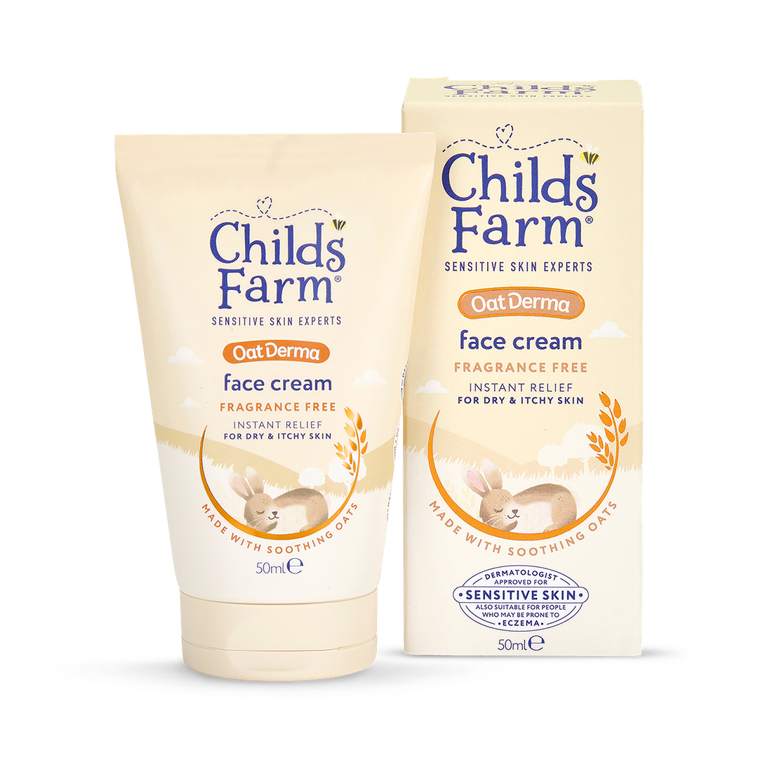 Childs Farm Oatderma Face Cream Fragrance-Free 50ml