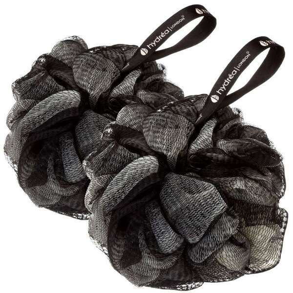 Hydrea London 2 x Shower Body Buffers for Gentle Cleansing