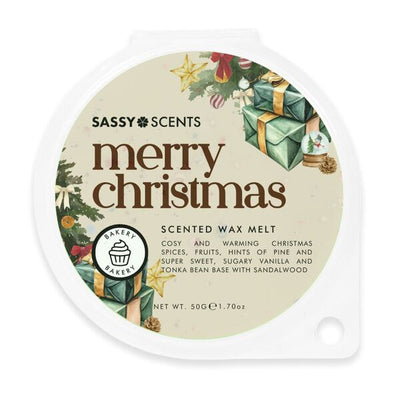 Superdrug Sassy Scents Merry Christmas Wax Melt 50g- Buy online at McGrocer