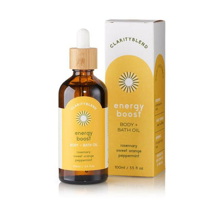 Superdrug Clarity Blend Energy Boost Body & Bath Oil 100ml- Buy online at McGrocer