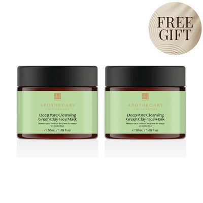 Superdrug Dr Botanicals Deep Pore Green Clay Face Mask 50ml x 2 - Online bei McGrocer kaufen