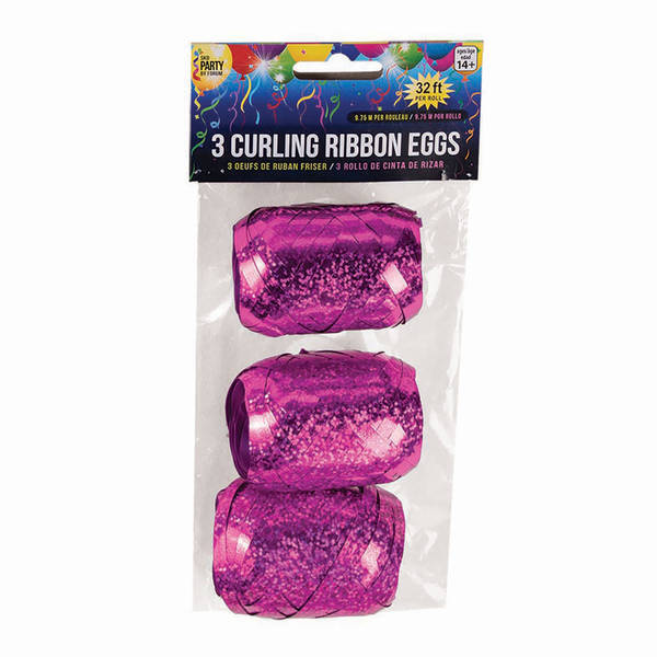 Bristol Novelty Curling Ribbon Eggs (Pack Of 3)