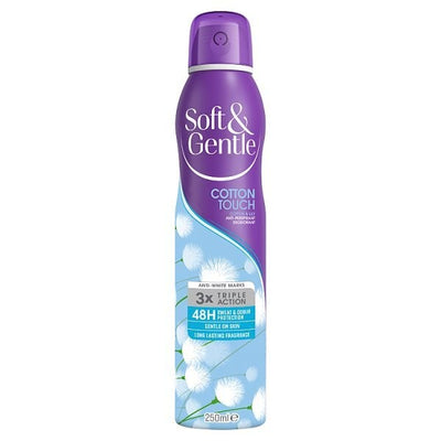 Superdrug Soft & Gentle Aerosol Cotton Touch 250Ml- Buy online at McGrocer