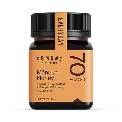 Holland & Barrett Egmont Honey Manuka Honey MGO 70 250g- Buy online at McGrocer