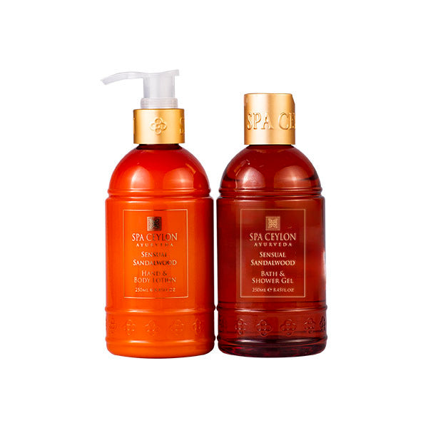 SPA CEYLON Sensual Sandalwood Bath & Body Duo Set