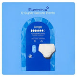 Superdrug Super Incontinence Pants Large x12