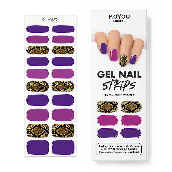 MoYou-London Gel-Nagelstreifen – You Can't Sit With Us