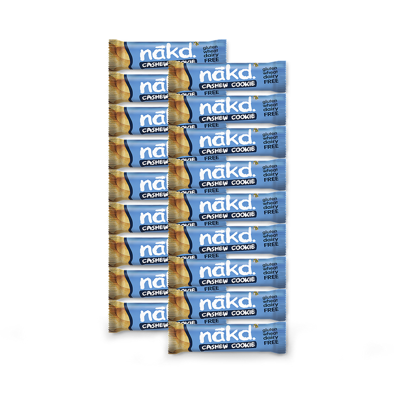 Nakd Raw Fruit Nut Cashew Cookie Nut Bars 18 x 35g
