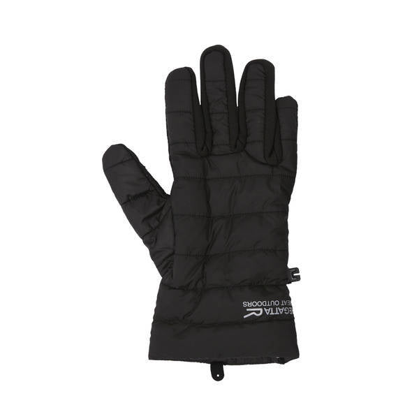 Regatta Adult Padded Stretch Logo Gloves (L-XL)