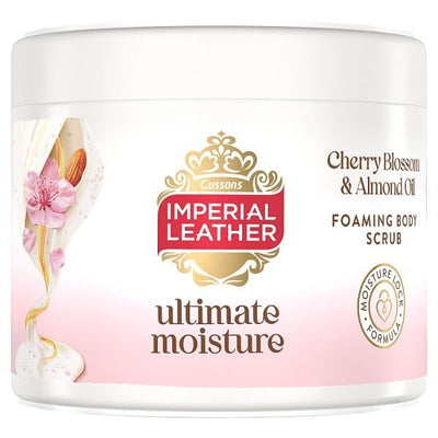 Exfoliante corporal de cereza Imperial Leather Ultimate Moisture 225 ml