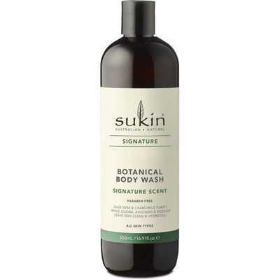 Superdrug Sukin Signature Botanical Body Wash Signature Scent- Buy online at McGrocer