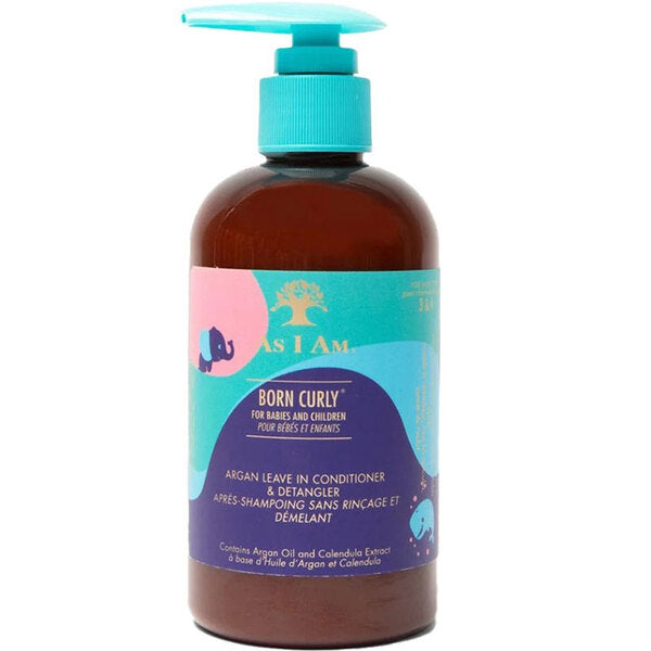 As I Am Born Curly Après-shampoing Démêlant Sans Rinçage à l'Argan