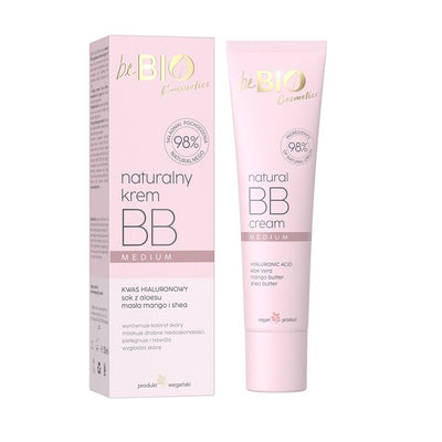 Superdrug beBIO Natural BB Face Cream - Medium 30ml- Buy online at McGrocer