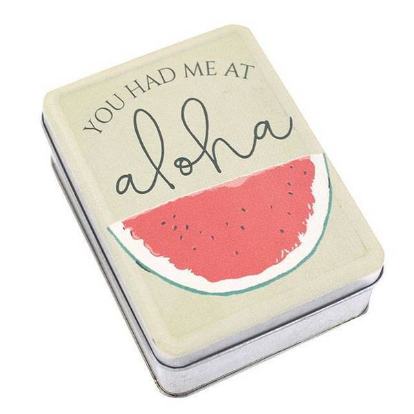 Something Different Watermelon Metal Tin
