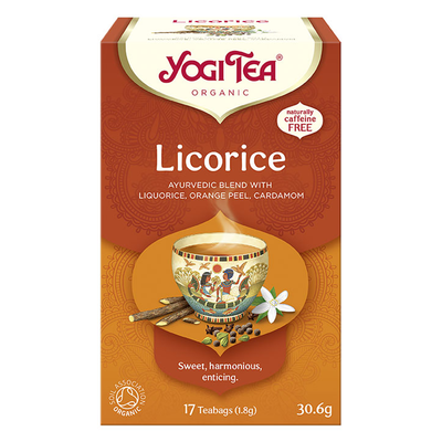 Holland & Barrett Organic Liquorice and Ayurvedic Spice Herbal Tea 17 Bags- Buy online at McGrocer