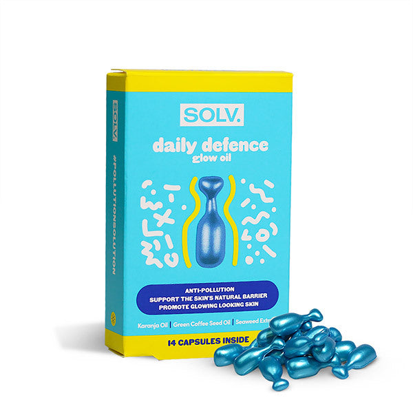 زيتSOLV. Daily Defence Glow، 14 كبسولة