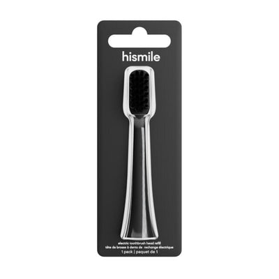 Têtes de brosse à dents électriques HiSmile de rechange - Noires