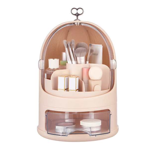 Livingandhome Freestanding Makeup Organizer - Pink