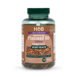 Holland Barrett Vegan High Strength Flaxseed Triple Omega 3-6-9 Oil 120 Capsules