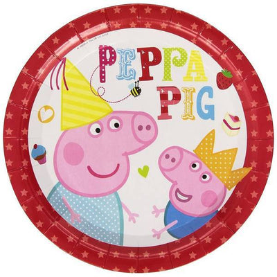 Peppa Pig Party-Papierteller (8er-Packung)