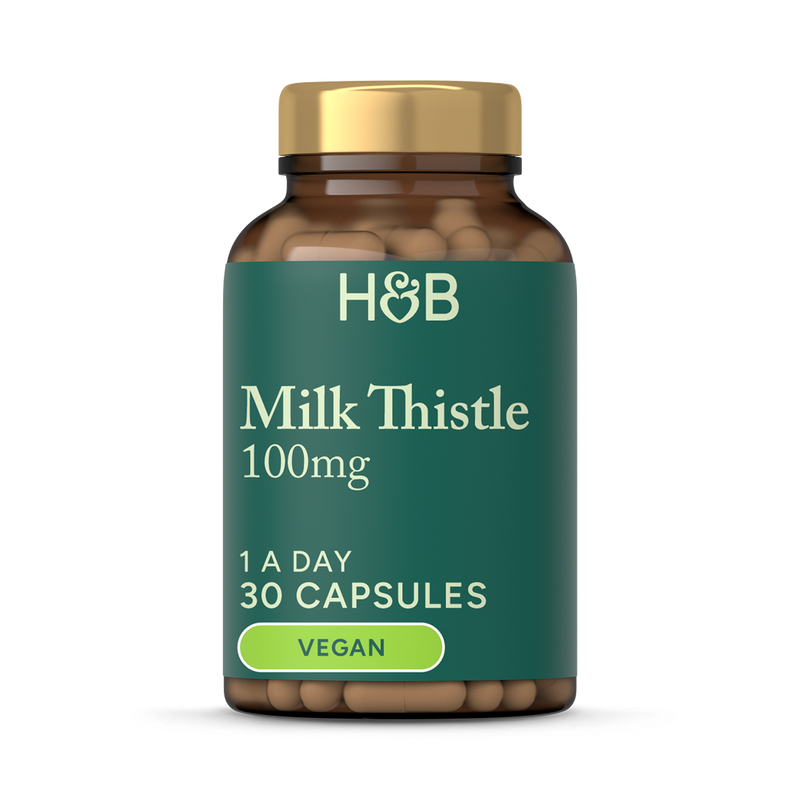 Holland Barrett Milk Thistle 100mg 30 Capsules
