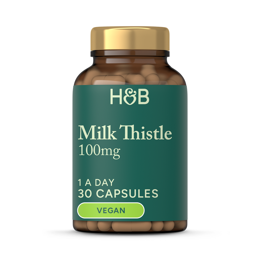 Holland Barrett Milk Thistle 100mg 30 Capsules