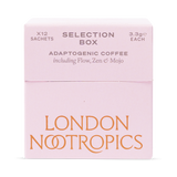 London Nootropics Adaptogenic Coffee Selection Box Flow Zen Mojo 12 Sachets